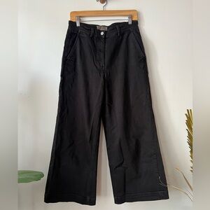 Everlane Black Wide-Leg Pants